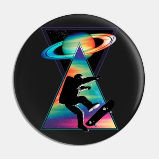 Space Skater Pin