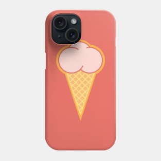 Strawberry Ice Cream Cone Phone Case