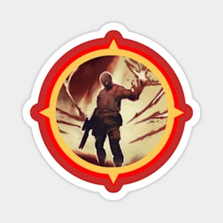 Pyromancer Feed The Flames Logo Magnet