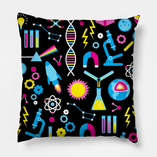 Science Studies Pillow by robyriker