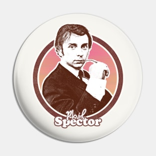 Phil Spector // Retro Fan Art Deisgn Pin