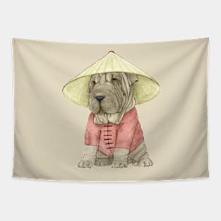 Shar pei Tapestry