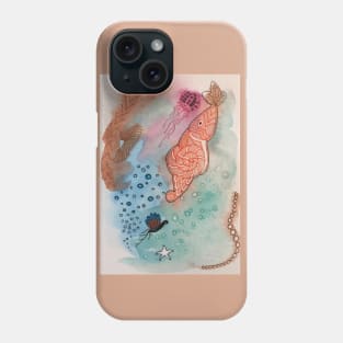 Sea Life on Mars Phone Case