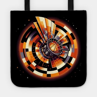 Solar Exploration Pioneer | Abstract Parker Solar Probe Tee Tote