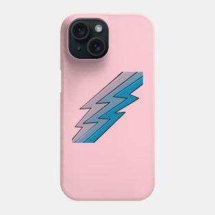 Greyed Lightning Phone Case