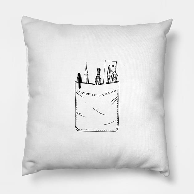 Scientist Pillow by ORBN