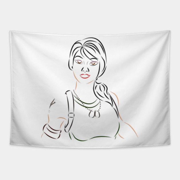 Fortnite Default Skin Girl Fortnite Tapisserie Teepublic Fr