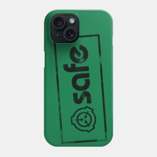 Safe SCP Foundation Object Class Phone Case