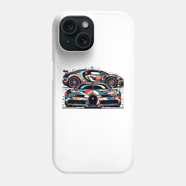 Bugatti Veyron Phone Case by Vehicles-Art