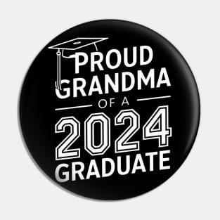 Proud Grandma of a 2024 Graduate Senior Class Family Graduation Pin