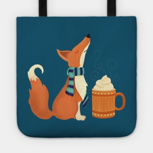 Pumpkin Pie Spice Fox Tote