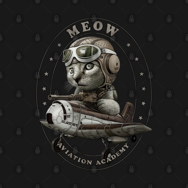 MEOW AVIATION ACADEMY by ADAMLAWLESS