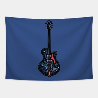 Blue Guitar Tapestry