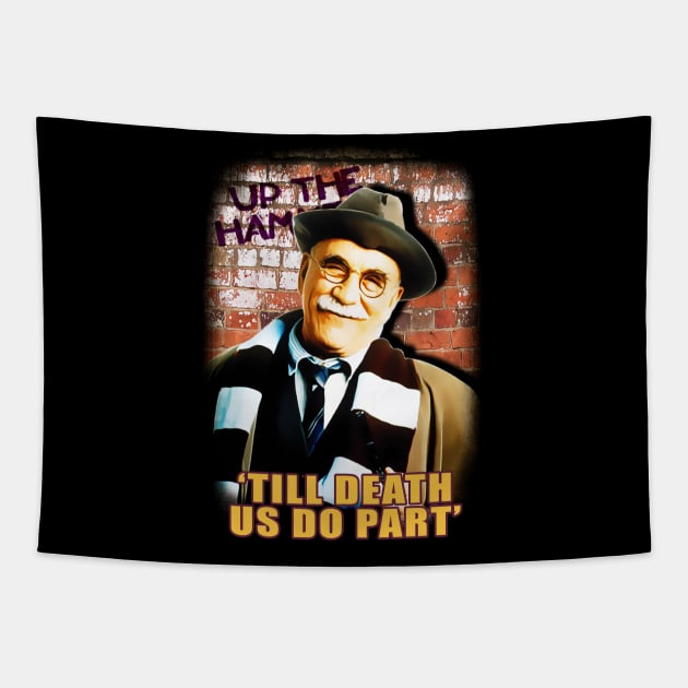 Alf Garnett Inspired Design Tapestry by HellwoodOutfitters