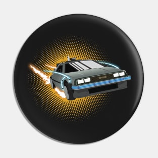 DeLorean Pin