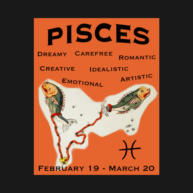 Pisces astrological traits by Pheona and Jozer Designs