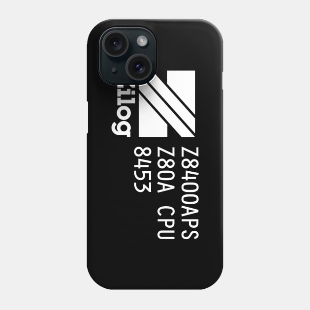 Zilog Z80 Integrated Circuit Markings Phone Case by destinysagent