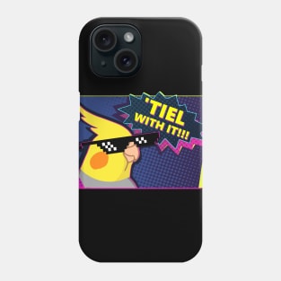 Tiel with It Cockatiel Comic Phone Case