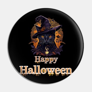 Boo-tiful Night: A Spooktacular Halloween Pin