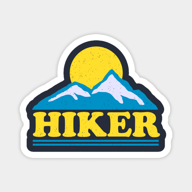 I like hiking Magnet by teemarket