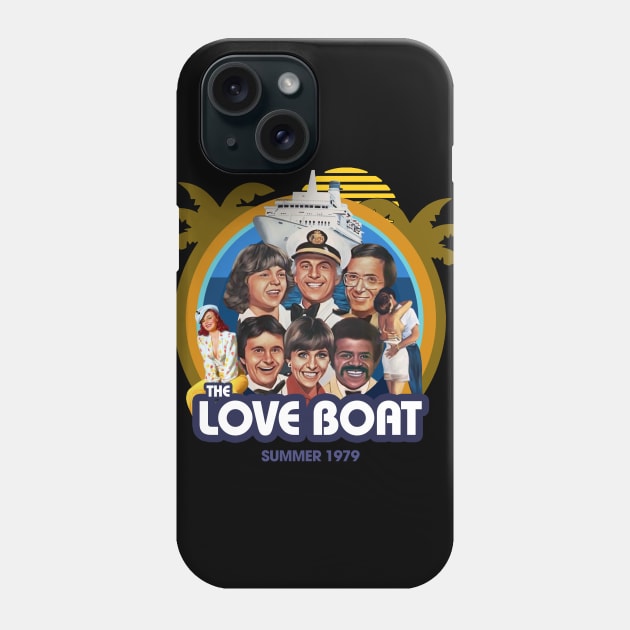 Boat of love Phone Case by Trazzo