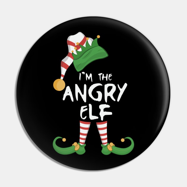 I'm The Angry Elf Pin by novaya