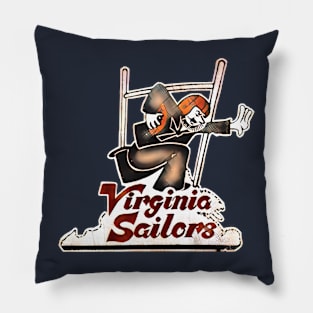 Virginia Sailors Football Pillow