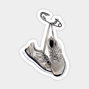 I never forget my Running Shoes Magnet