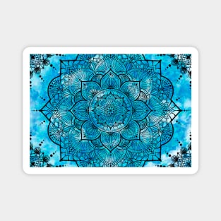 Water mandala Magnet