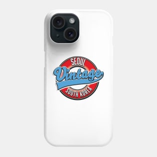 Seoul South Korea vintage logo Phone Case