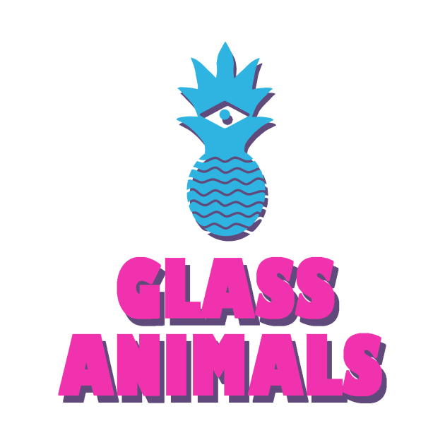 Glass Animals Logo Deja Vu Glass Animals TShirt TeePublic