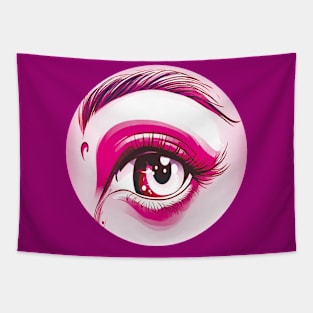 Colorful Eye Tapestry