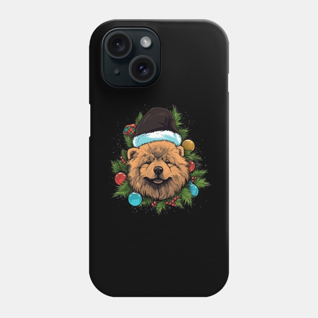 Chow Chow Christmas Phone Case by JH Mart