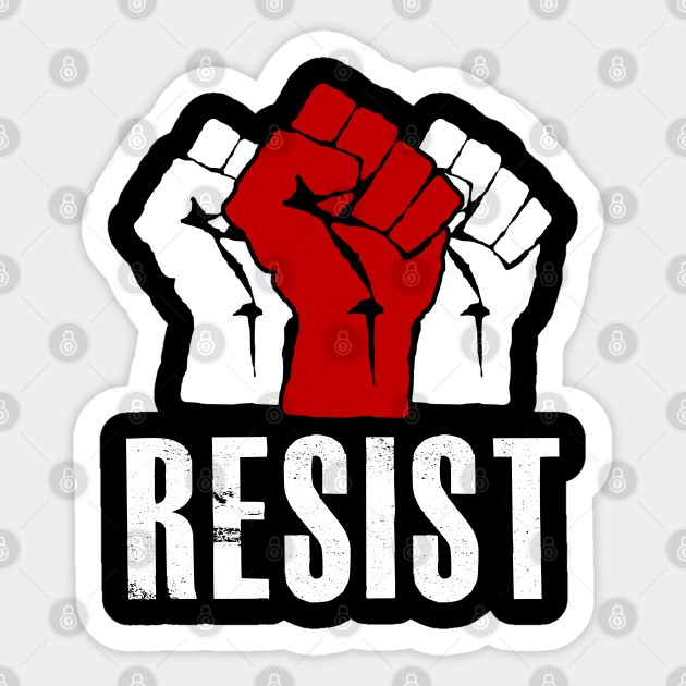 Resist - Black Lives Matter - Sticker