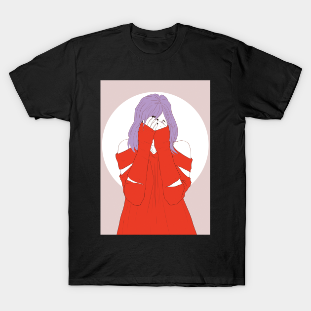 girls in red merch