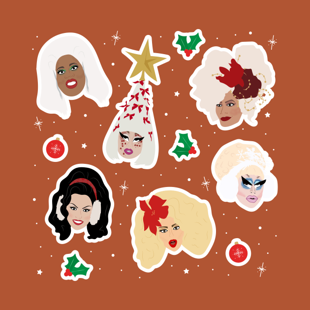 Christmas Queens by whos-morris