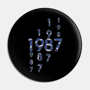 Année de naissance 1987 Pin