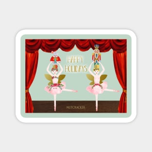 Nutcracker Ballett Xmas Magnet