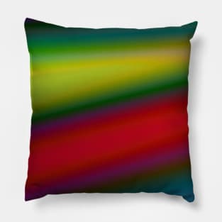 RED BLUE GREEN TEXTURE ART Pillow