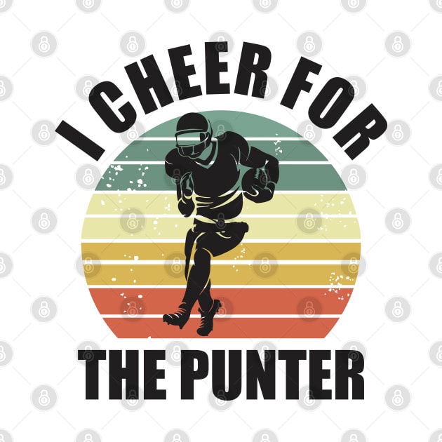 i cheer for the punter by Vortex.Merch