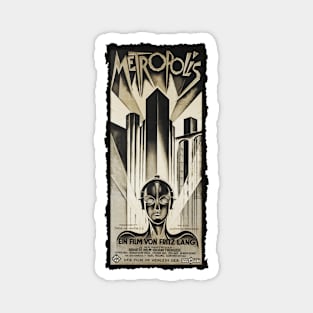 Metropolis poster Magnet