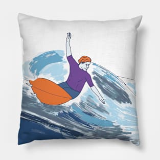 Surf Incredible Wave Pillow