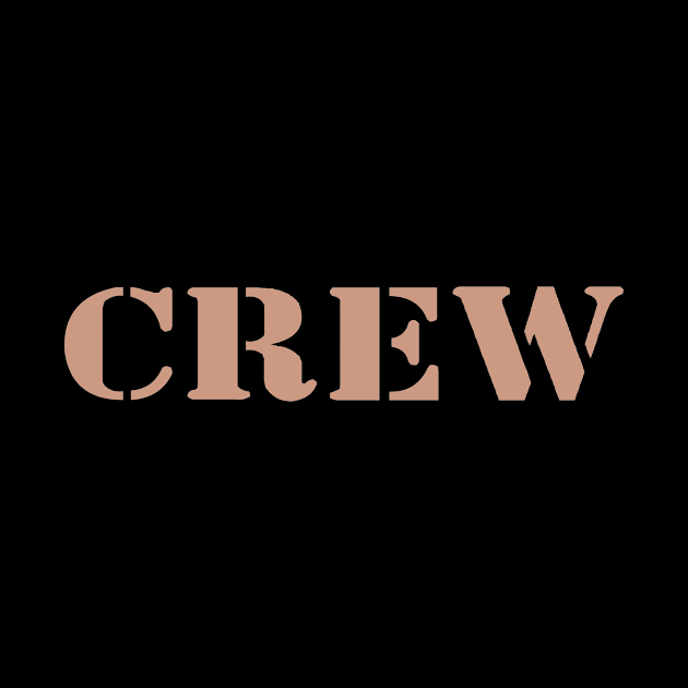 Official CREW Member Vintage Text by PallKris