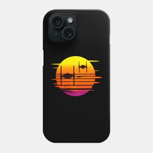 Tie Fighter Sunset Phone Case