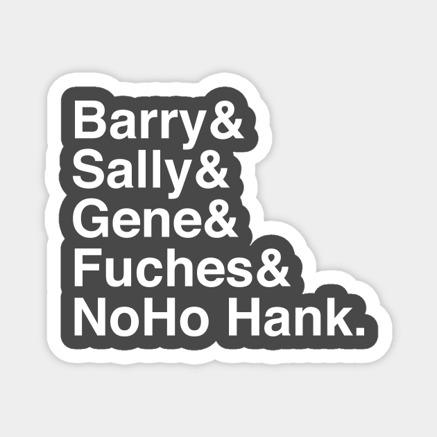 Barry Ampersand Magnet by JCMedia