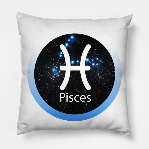 Pisces Pillow by ZodiaCult