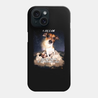 A dog's love goes all the way to the moon and back... Phone Case