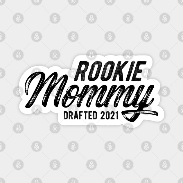 Rookie mommy drafted 2021 Magnet by KC Happy Shop