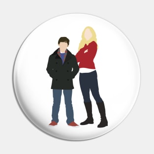 Swan Believer Pin