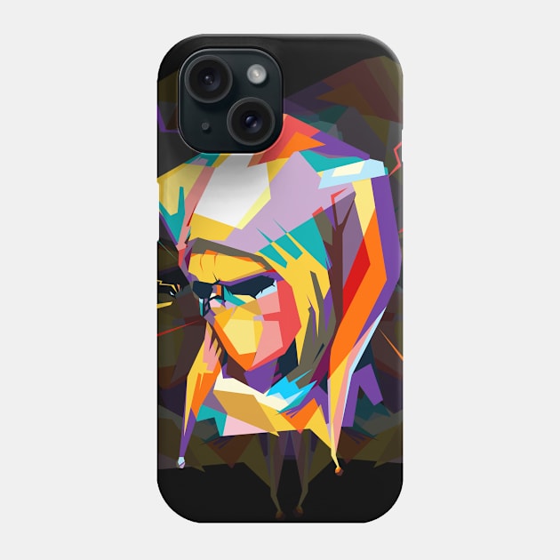 clown illustration Phone Case by Shuriken